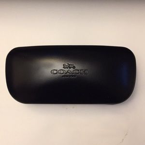 Coach eye glasses case